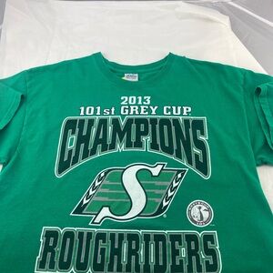 2013 Sask Roughriders Grey Cup Champs Size Large